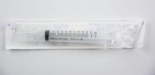 10ml Plastic Syringe 10cc thumb Grip Syringe X20