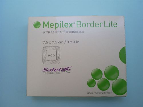 Mepilex-border-lite 3 x 3in (7.5cm X 7.5cm)  5 pieces per box Exp date : 02/2016