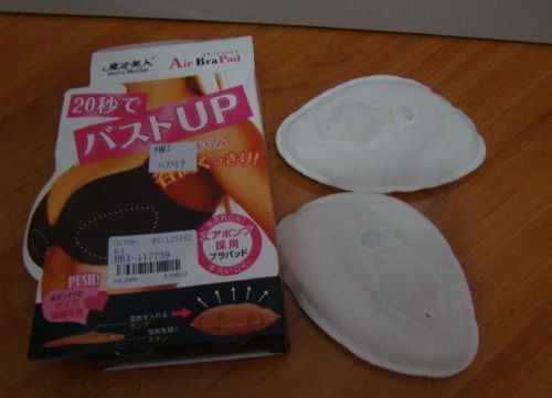 Air Pump Bra Pad Breast Puff Push Up Enhancers Inserts for Cup Upgrade