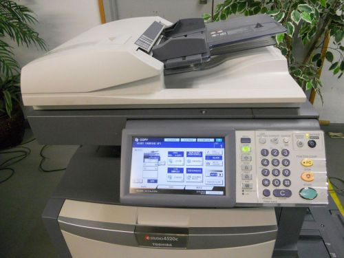 45 pg/min-toshiba e-studio 4520c color ccopier/printer/scanner system for sale