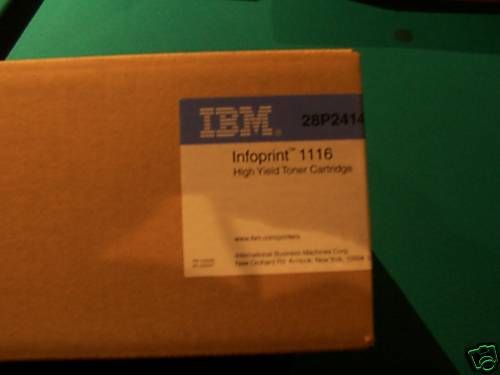 IBM 28P2414 Infoprint 1116 Cartridge SEALED New OEM Qty