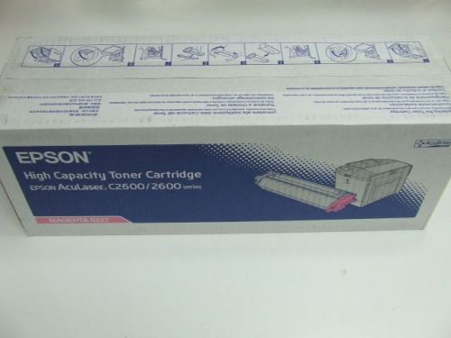 Genuine epson al c2600/2600 high capacity magenta toner *new* for sale