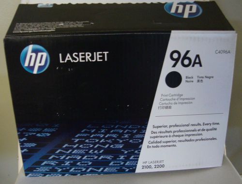 Genuine  HP C4096A Black Laserjet Toner Cartridge