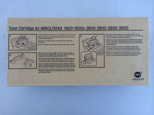Minolta Fax Toner Cartridge 1600 1600e 2600 2800 3600 3800 Replacement