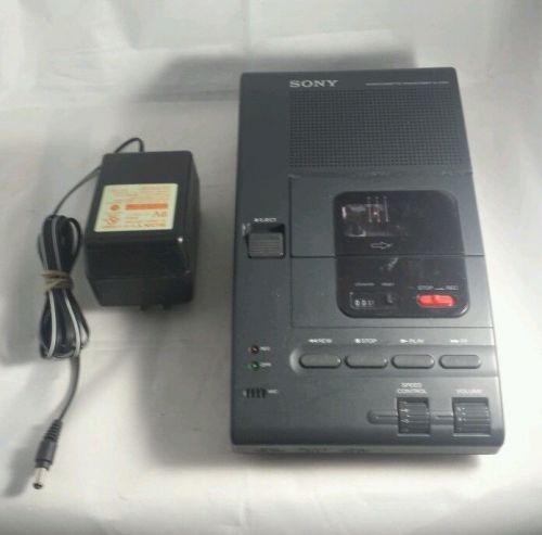 Sony M2000 Microcassette Transcriber Recorder Dictation Machine TESTED &amp; WORKING