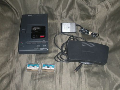 Sony Microcassette Transcriber M-2000 ,Foot Pedal