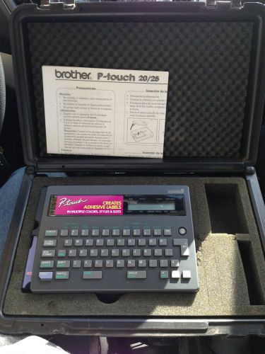 Brother P-Touch 20/25
