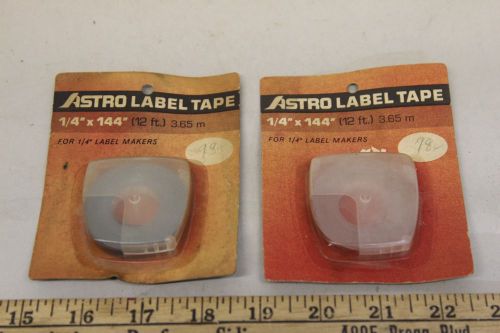 Astro Label Type 1/4&#034; x 144&#034; 12 ft