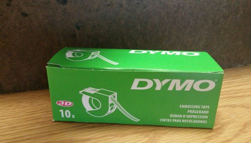 Dymo Embossing Tape 10 Pack