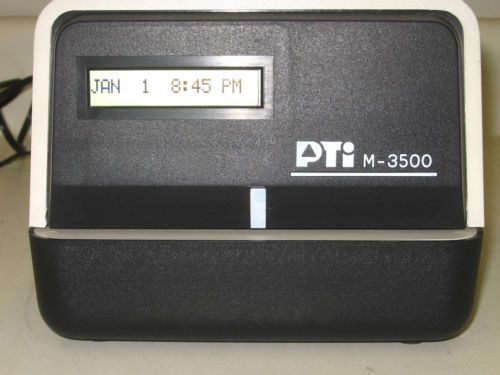 Pyramid Technologies PTi M-3500 Timeclock