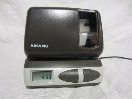 AMANO MODEL PIX-21 TIME RECORDER ELECTRONIC TIME CLOCK