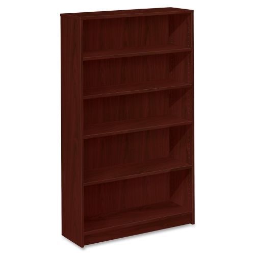 1870 series bookcase, five-shelf, 36w x 11-1/2d x 60-1/8h, mahogany for sale