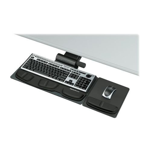 Fellowes 8036001 keyboard tray adjust. 5-3/4inx28-3/16inx21-1/4in bk for sale