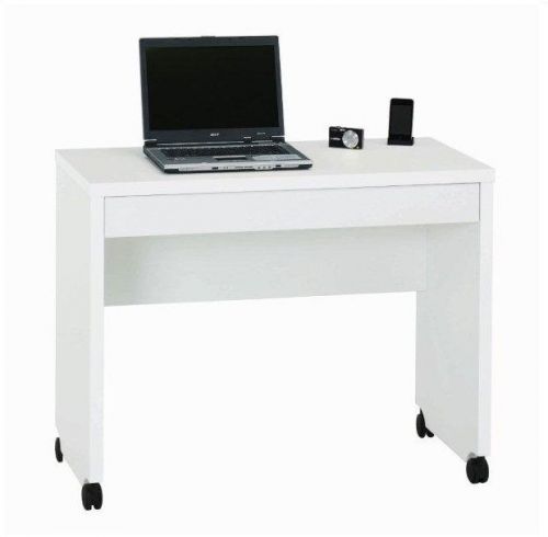 Jahnke Cuuba Libre 200 White Mobile Computer Home Office Workstation