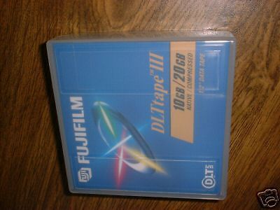 Fuji DLT Tape III 10GB/20GB 1/2&#034; DATA TAPE NEW