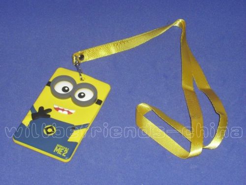 Little Elf Rozrabiaja Bus Pass IC Card Holder Case Cover Skin Neck Lany Lanyard