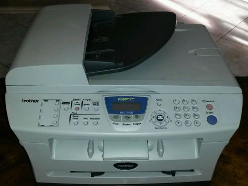 Brother MFC-7420 All-In-One Laser Printer-Copier-Scanner-Fax