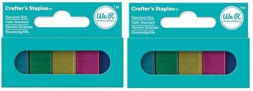 We R Memory Keepers Crafter&#039;s Colored Staples, Standard Size 3000 ct, 5 Colors