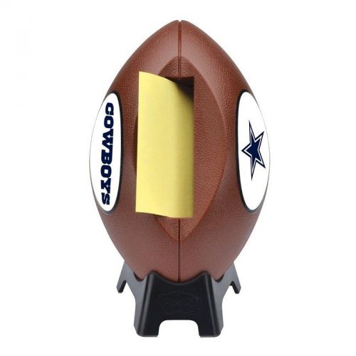 Post-it Pop-Up Notes Dispenser for 3x3 Notes, Football Shape - Dallas Cowboys