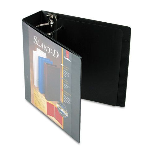 Superstrength clearvue locking slant-d ring binder, 3&#034;, black for sale