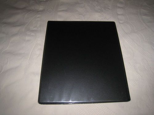 1/2 inch binder , 3 ring presentation black for sale
