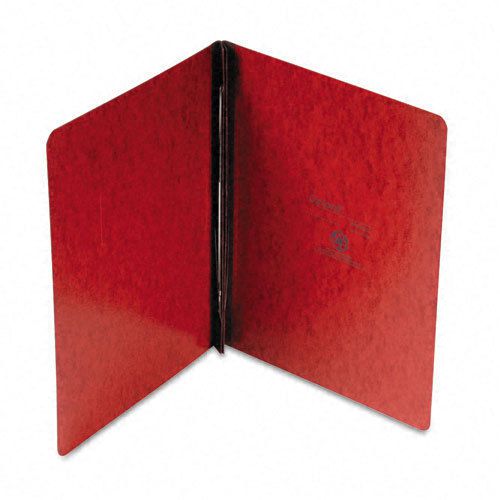 Oxford PressGuard Coated Report Cover, Prong Clip, Letter, 3&#034; Capacity, Red
