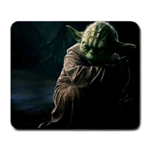Star War Jedi Master Yoda Large Mousepad Free Shipping
