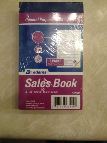 Tops General Purpose Sales Books (3 Pack)