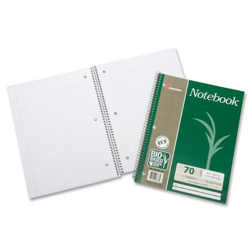 Skilcraft Single-subject Wirebound Notebook - 70 Sheet - 16 Lb - (nsn6002019)