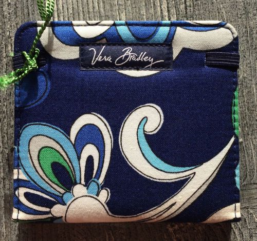 Vera Bradley Mini Notebook, Pad, Mediterranean Blue