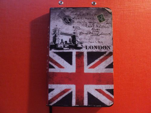 England  theme-  Hardcover notebook of the English flag-  good quality