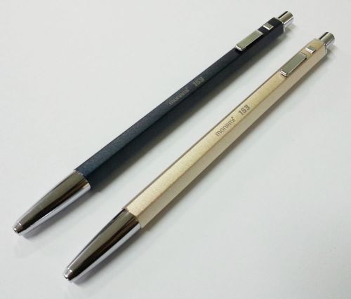 MONAMI 153ID Identity Limited 1.0mm Ballpoint Pen Metal Body Choose One + Gift