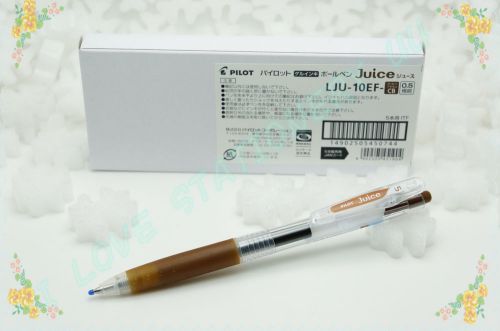 PILOT JUICE Fruit LJU-10EF color gel pen 0.5mm (5 PIECE PER BOX) COFFEE BROWN