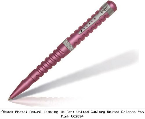 United cutlery united defense pen pink uc2894 tactical pen for sale