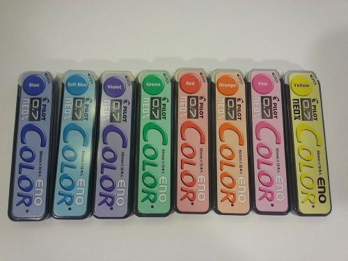New eno color mechanical 0.7mm pencil set lead refill 8-box full set for sale