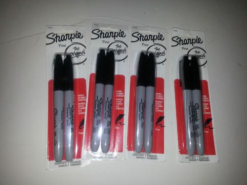 10 sharpies marker= 5 NEW Sharpie packs of 2 Pack Permanent