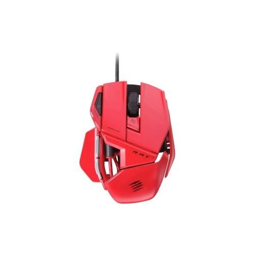 Mad catz-video game mcb437030013/04/1 r.a.t.3 optical mouse - red for sale