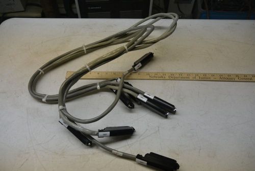 Set of 4  -- 25 pair connecting cables -- male to female -- 48 inch   6604 for sale