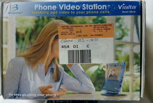 Phone video station Vialta used  no phone home video conference