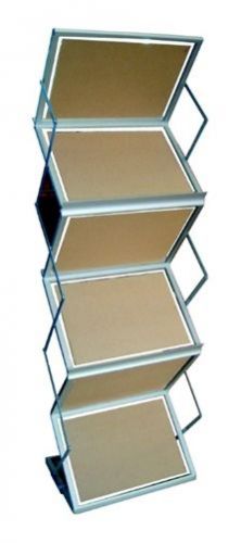 Folding Literature Display Rack - Double Sided