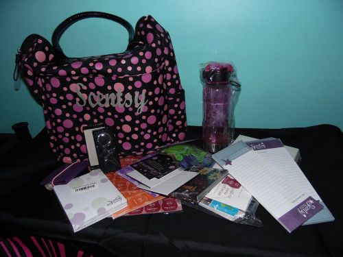 Lot Scentsy Consultant Business items Scentsy Tablecloth Wish List water bottle