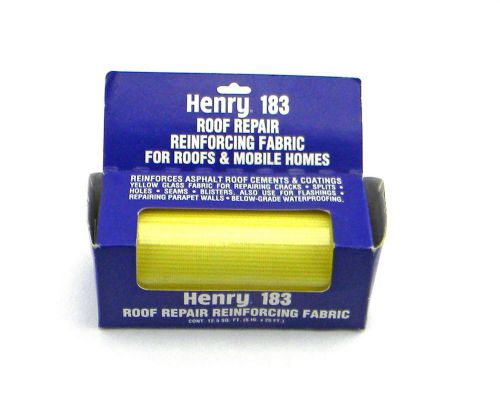 NEW HENRY 183 ROOF REPAIR REINFORCING FABRIC 12.5 SQ. FT. (6&#034; x 25 FT.)