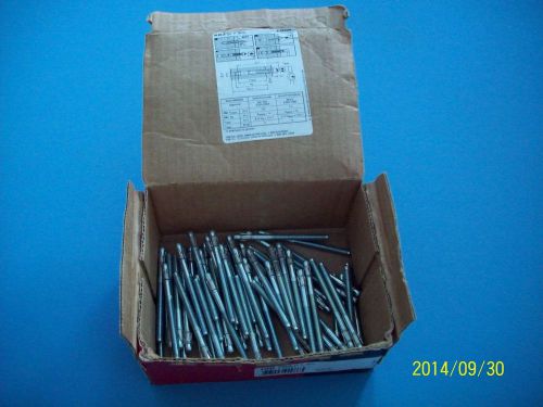HILTI 282504 KB3  1/4  x 3 1/4  Expansion Anchor Lot of 67 WASHERS and NUTS Not Included