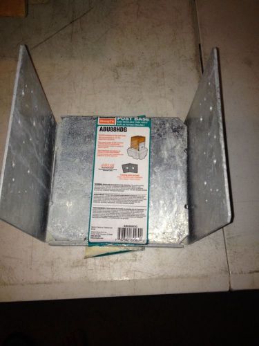 (1) Brand New Simpson Strong-Tie ABU88HDG 8 x 8 Adjustable Post Base