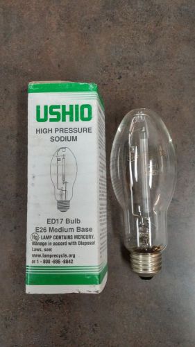 2 USHIO High Pressure Sodium ED17 Buld  LU-150-MED, ED17 150W Clear