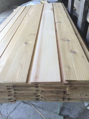 1&#034; x 10&#034; &amp; 1&#034; x 8&#034; Cedar Channel Siding Western Red Cedar, $1.67 per Lineal Foot