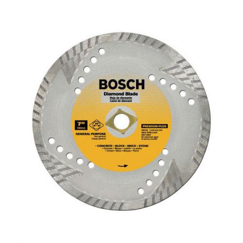 Bosch db763 7-inch premium plus diamond general purpose saw blade, 5/8 arbor for sale