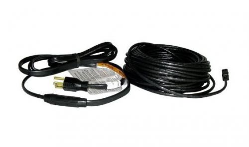 Easy heat inc adks-150 30ft. 150w electric roof de-icing cable, black for sale