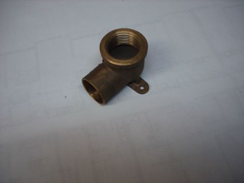 10   1&#034; sweat copper to ips wing  90 fitting for sale