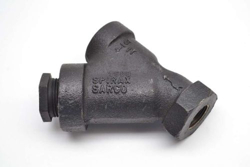 Spirax sarco 250b y pipe stem cast 3/4 in npt 250 iron threaded strainer b445289 for sale
